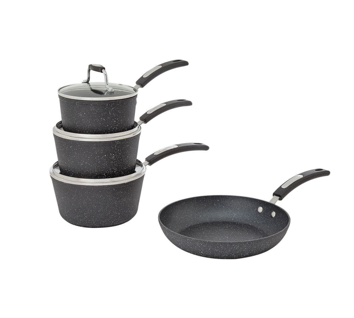 Scoville 4 Piece Aluminium Pan Set