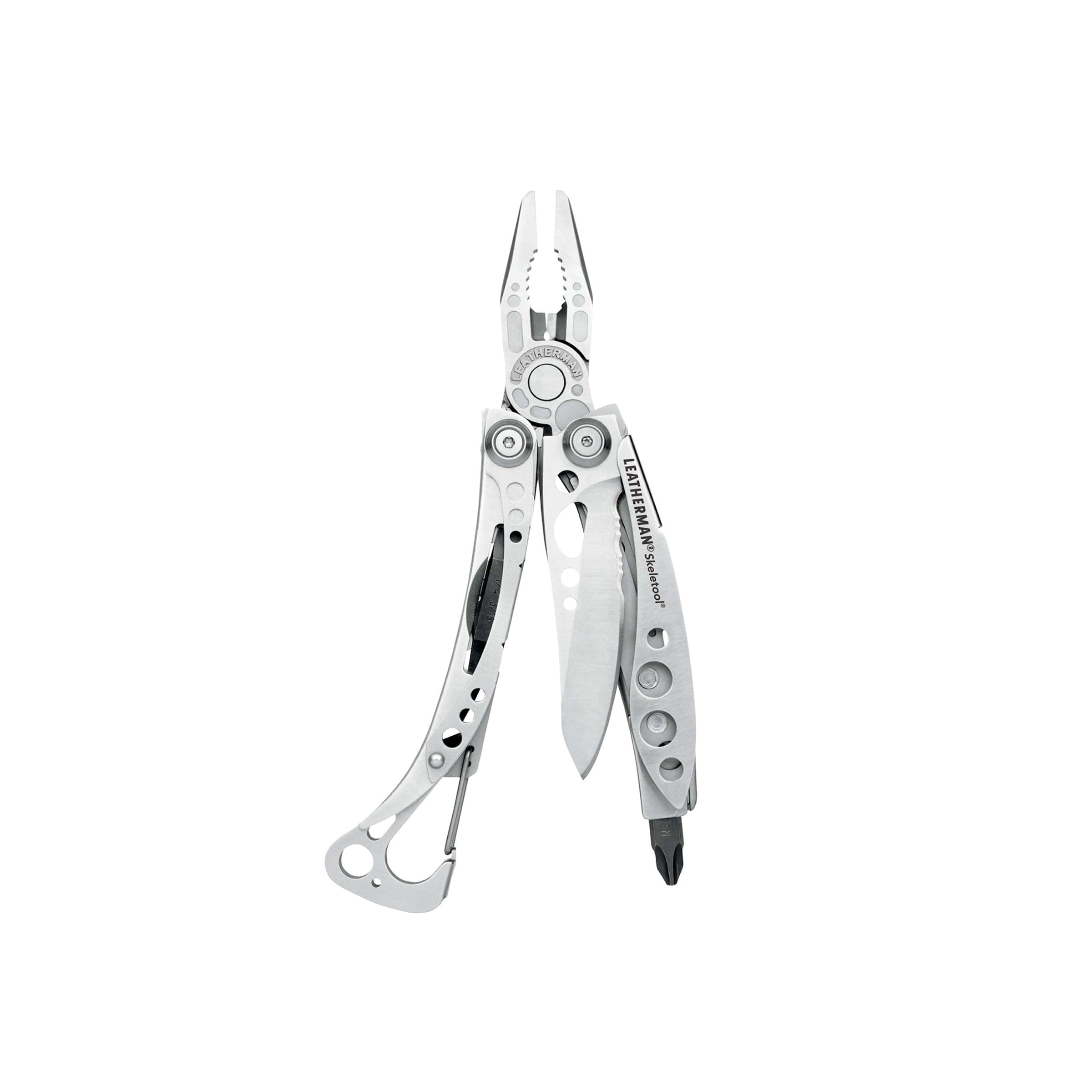 Skeletool, 7-in-1 Lightweight, Minimalist Multi-tool for Everyday Carry (EDC), Home, Garden & Outdoors, Stainless Steel