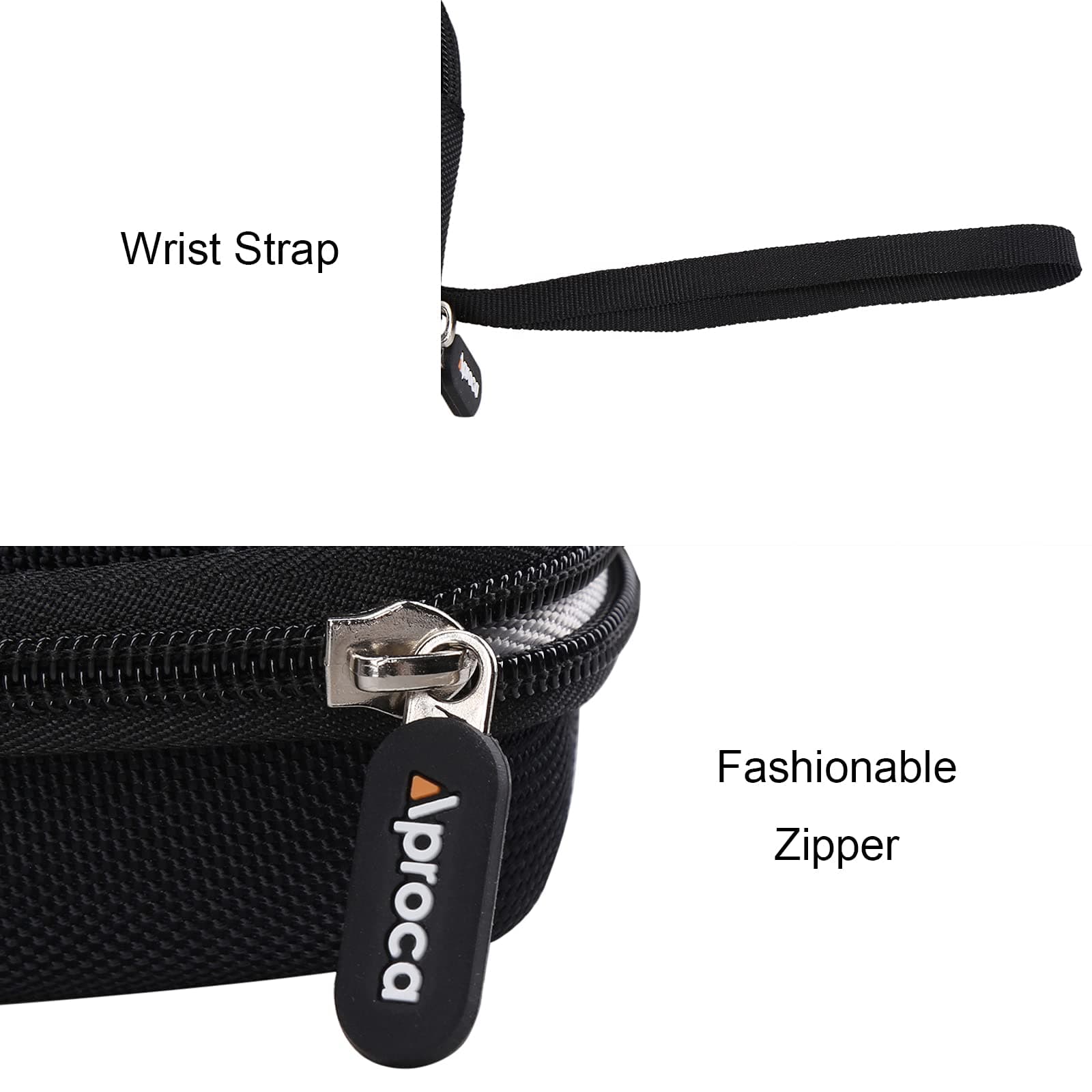 Aproca Black Portable Hard Storage Case, for Logitech MX Anywhere 3S / MX Anywhere 3 / Anywhere 2 Compact Performance Mouse