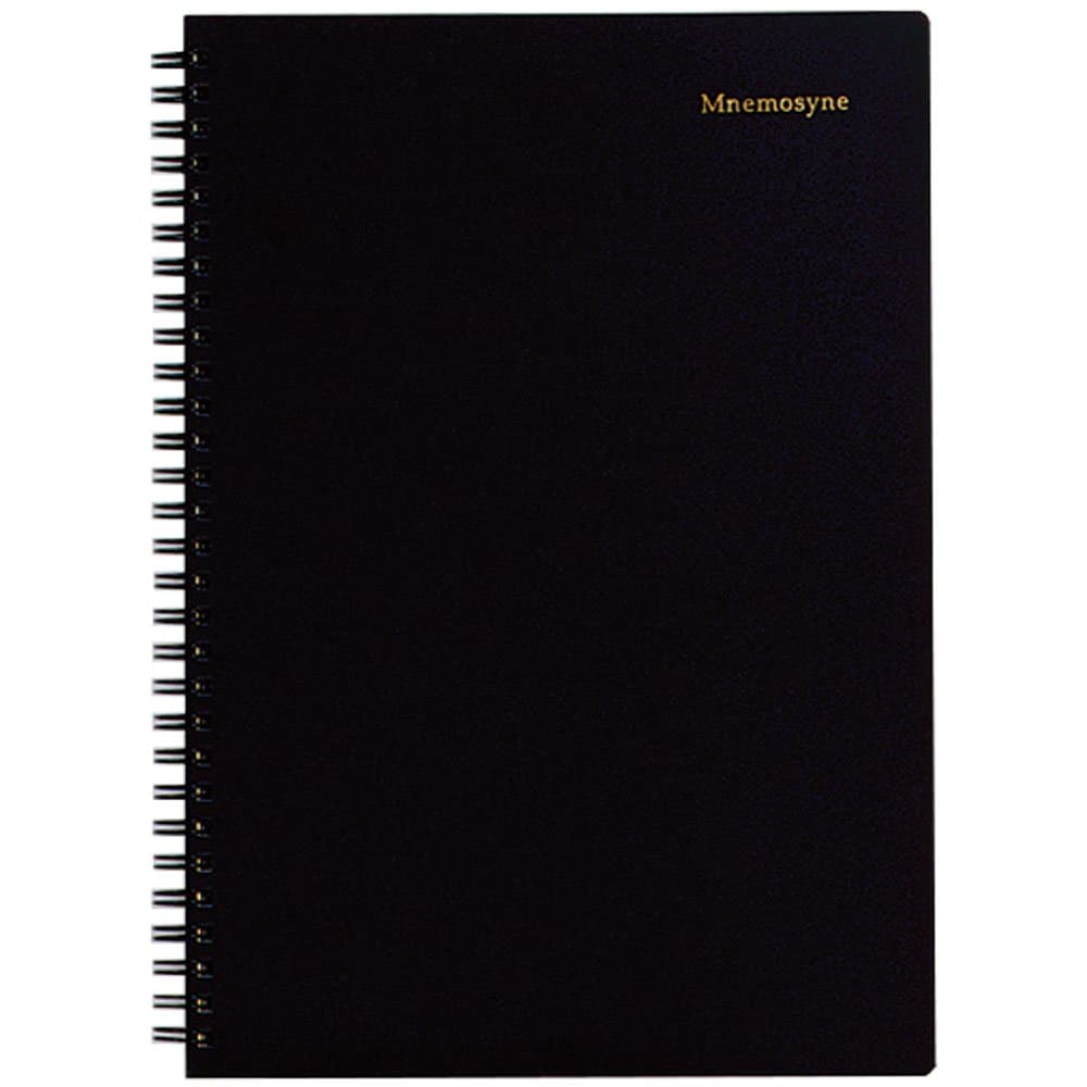 Mnemosyne Notepad B5 17.5 x 24.9 cm 7mm Ruler Dividers 30 Lines x 80 Sheets