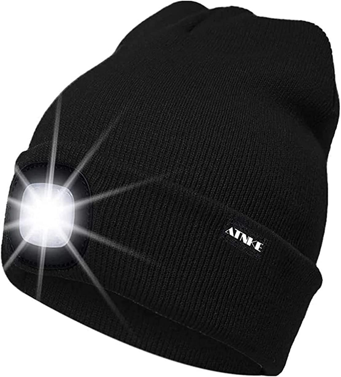 ATNKE LED Lighted Beanie Cap/White Light