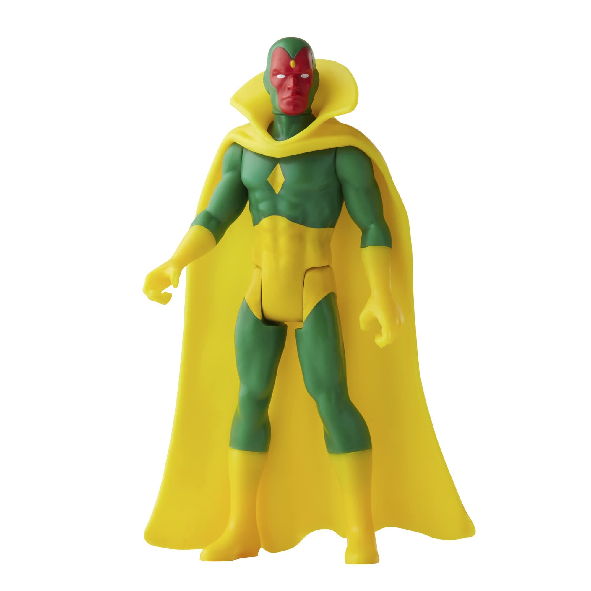 Hasbro Legends 3.75-inch Retro 375 Collection Vision Action Figure Toy, Yellow