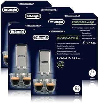 DeLonghi decalcifier EcoDecalk, mini value pack,10x 100 ml, suitable for fully automated coffee machines, no: 5513292821 Nokalk.