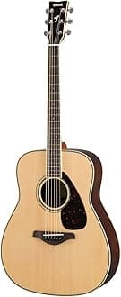 Yamaha FG830 Acoustic Guitar - Natural