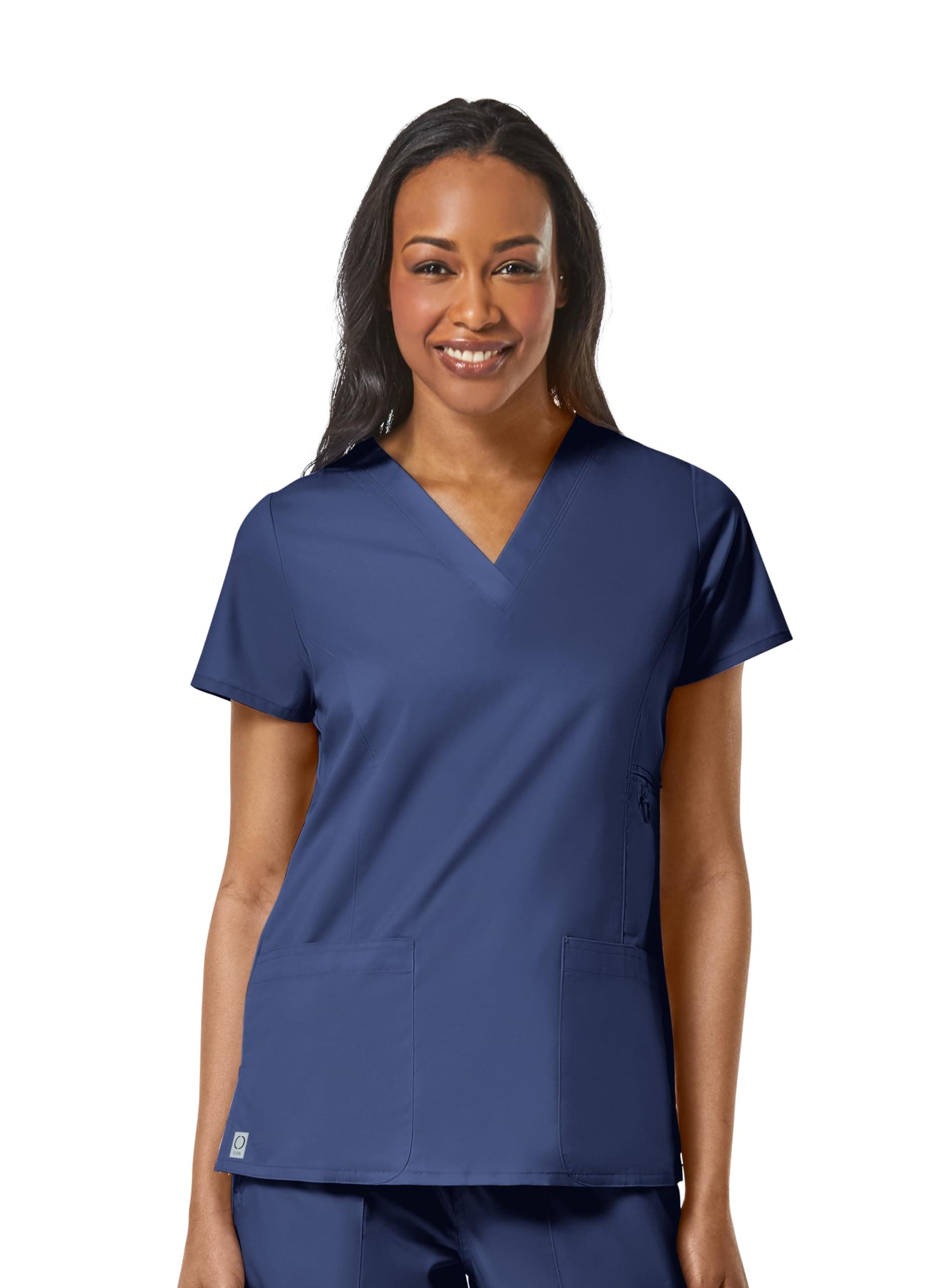 Maevn Women's EON V-Neck Pocket Top