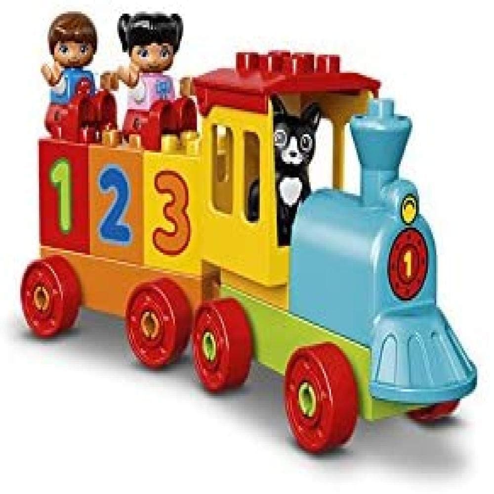 DUPLO My First Number Train 10847 Learning and Counting Train Set Building Kit and Educational Toy for 2-5 Year Olds (23 Pieces)