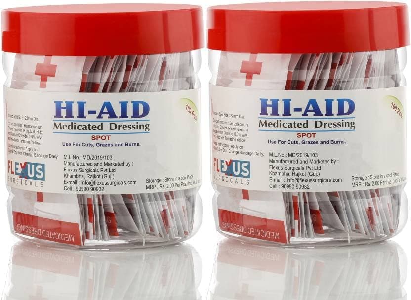 First Aid Round_Bandage(Pack Of200)