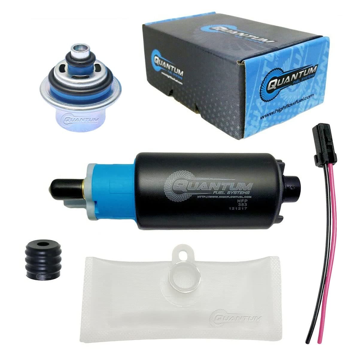 QFS Fuel Pump w/Regulator for 2008-2012 Ski-Doo MXZ 600/800/1200 Models, Restores OE Performance