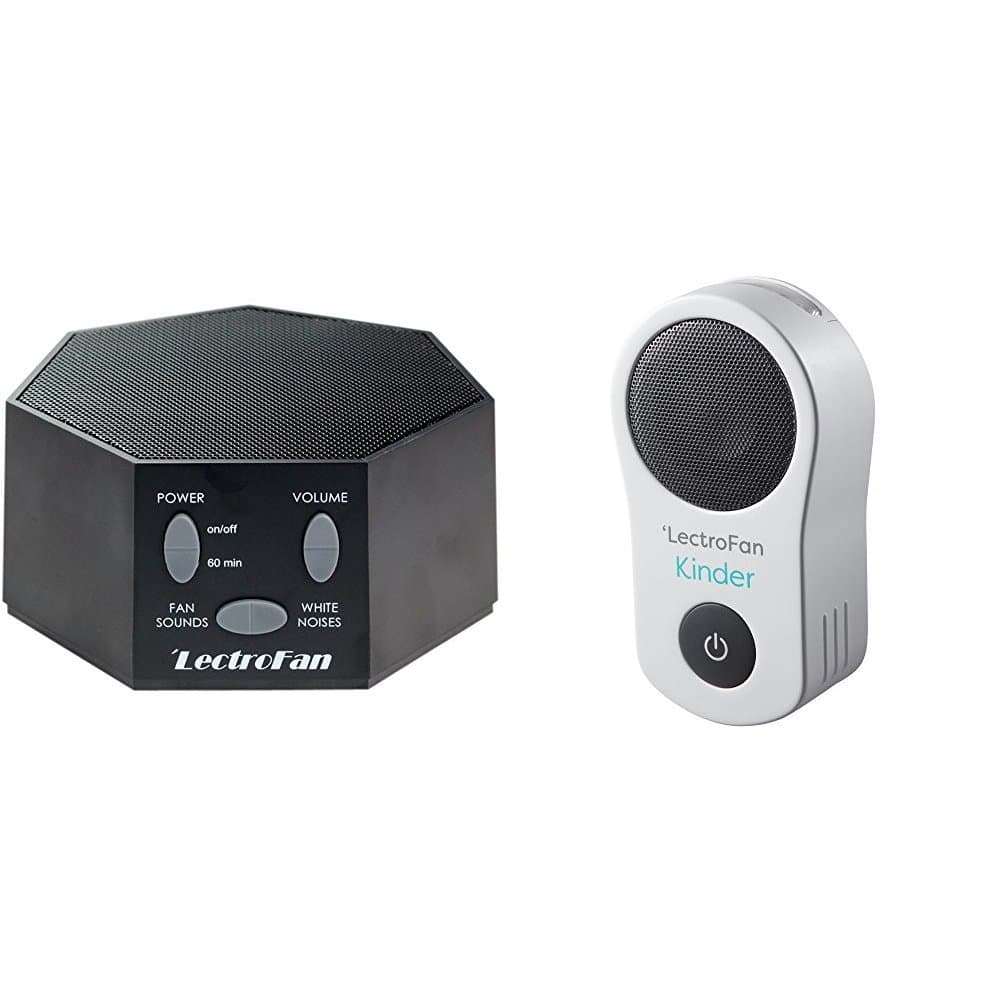 Black LectroFan with LectroFan Kinder