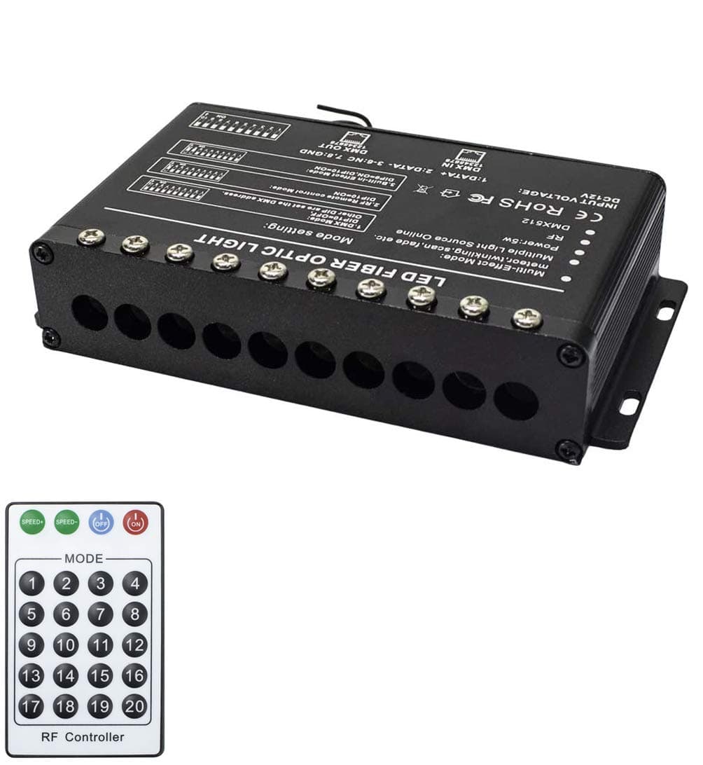 AMKI Pure White 5W 10LED Meteor Shooting Star Light Source 20Mode Engine Driver for Car Home Ceiling Star Lighting