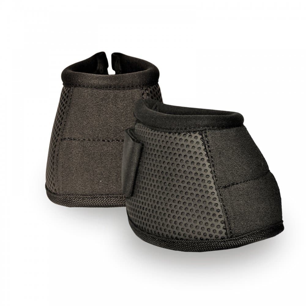 KM Elite Pro Mesh Over Reach Boots Black Large