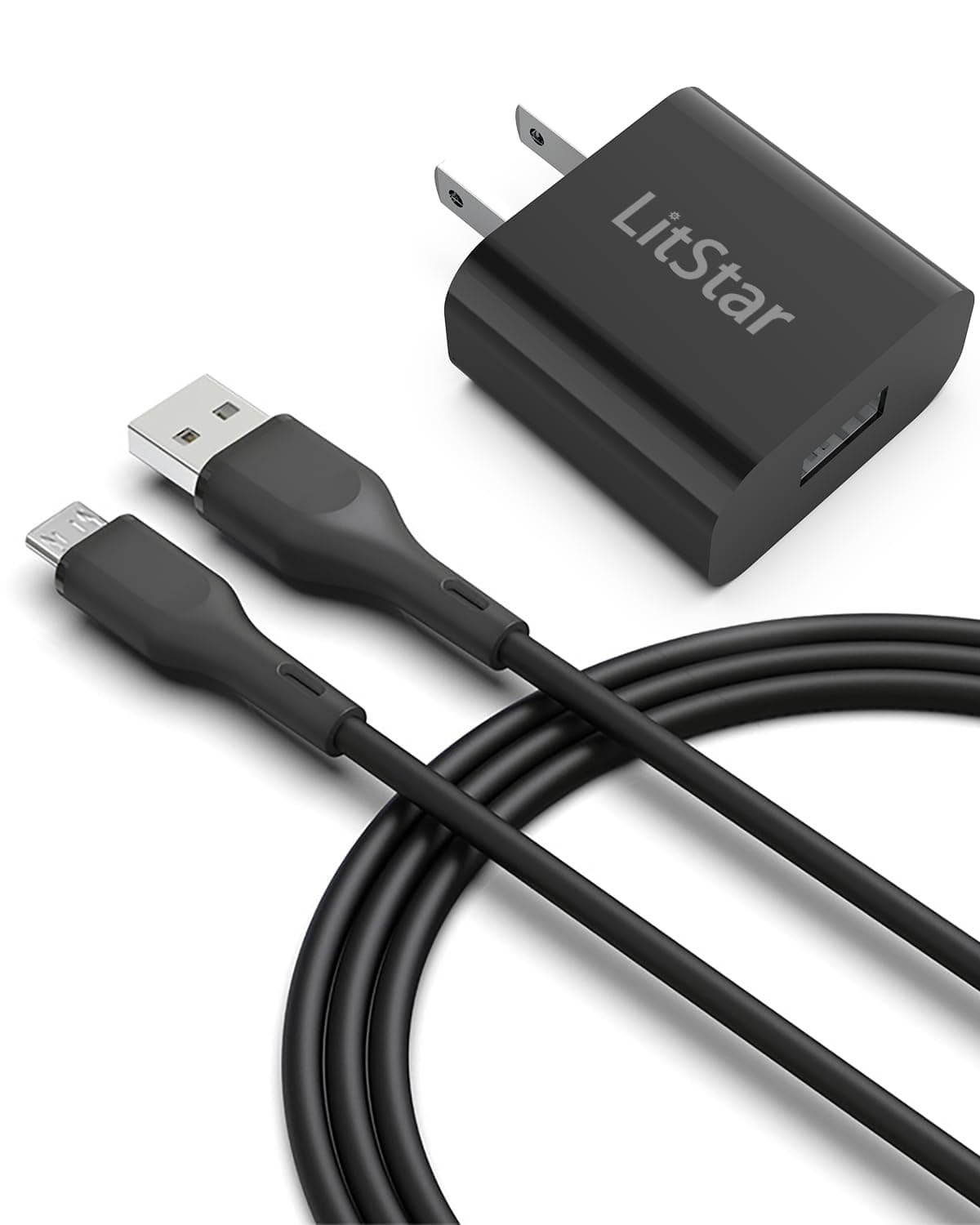 Fast Charger for Samsung Galaxy Tab E 7.0" 9.6" Tablet with 6FT Charging Cable Micro USB & 18W Quick Charge 3.0 2.0 Charger