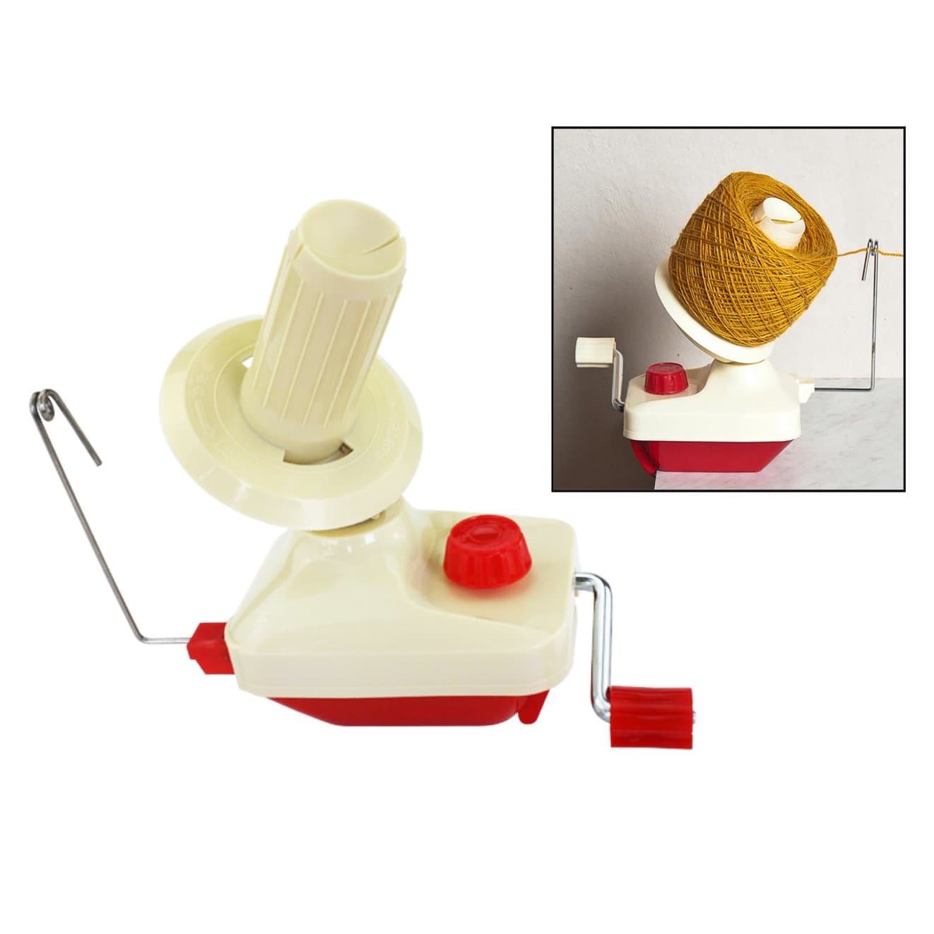 Itian® Thread Ball Winder, Winder Table Clasp, Manual Sewing Accessories, Home Use Manual Winder Holder
