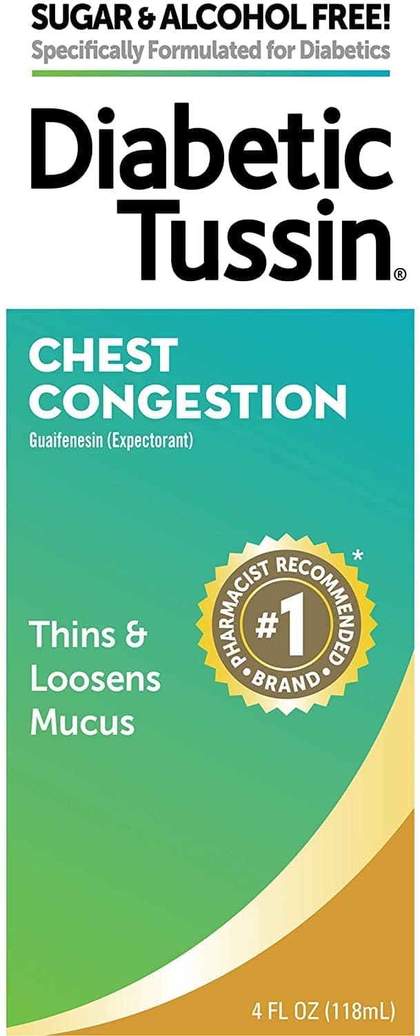 Diabetic Tussin Expectorant 4 Oz