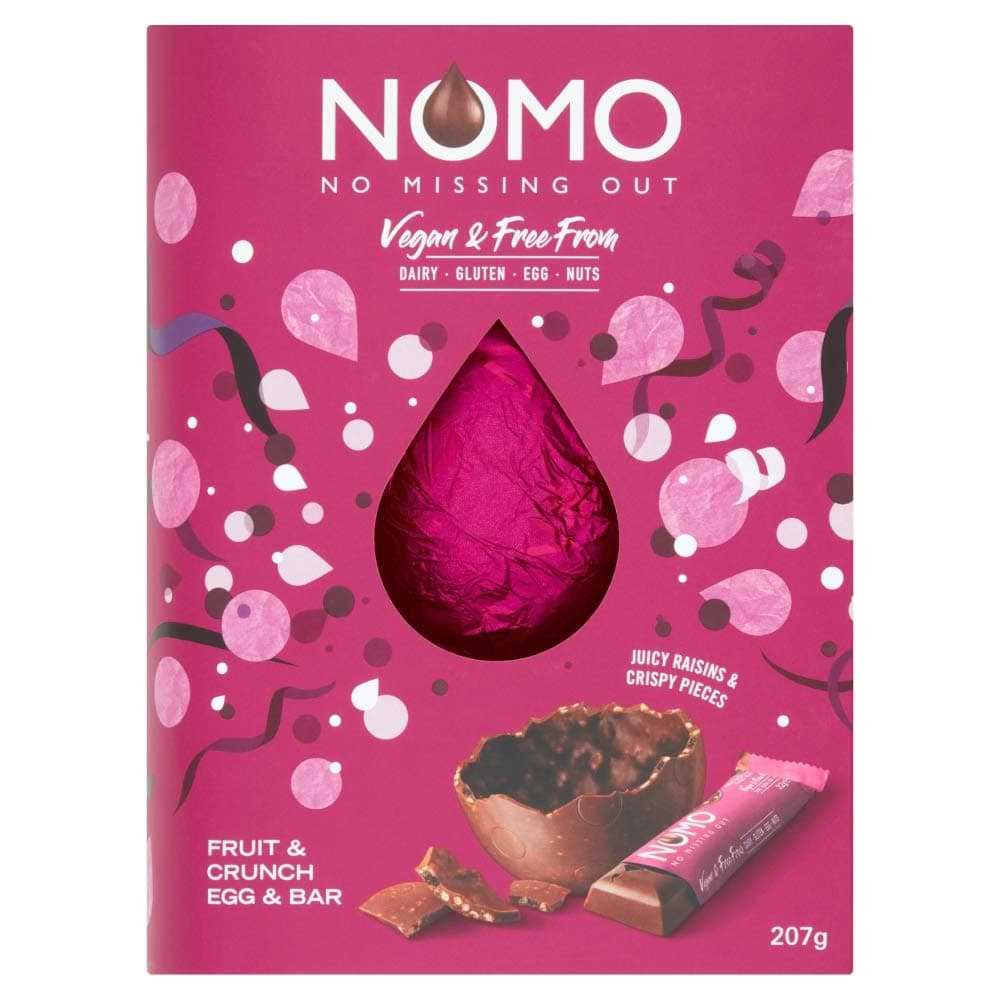 Nomo Free from Fruit & Crunch Chocolate Easter Egg 207G