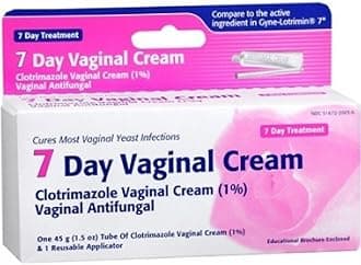 Clotrimazole 7 Vaginal Cream 45 g - Yeast Treatment