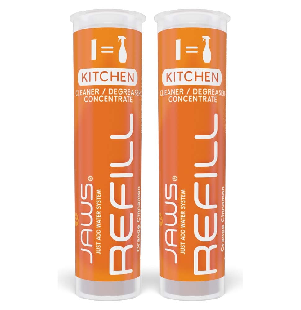 Kitchen Cleaner Refill Pack. Includes 2 Refill Pods. Refillable Cleaning Supplies.