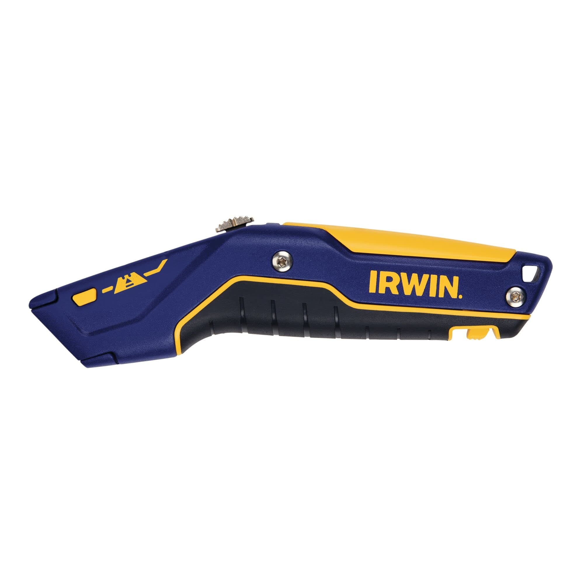 IRWIN Utility Knife, Retractable, 1 Blade, 3/4-in. With On Tool Blade Storage (IWHT10436)