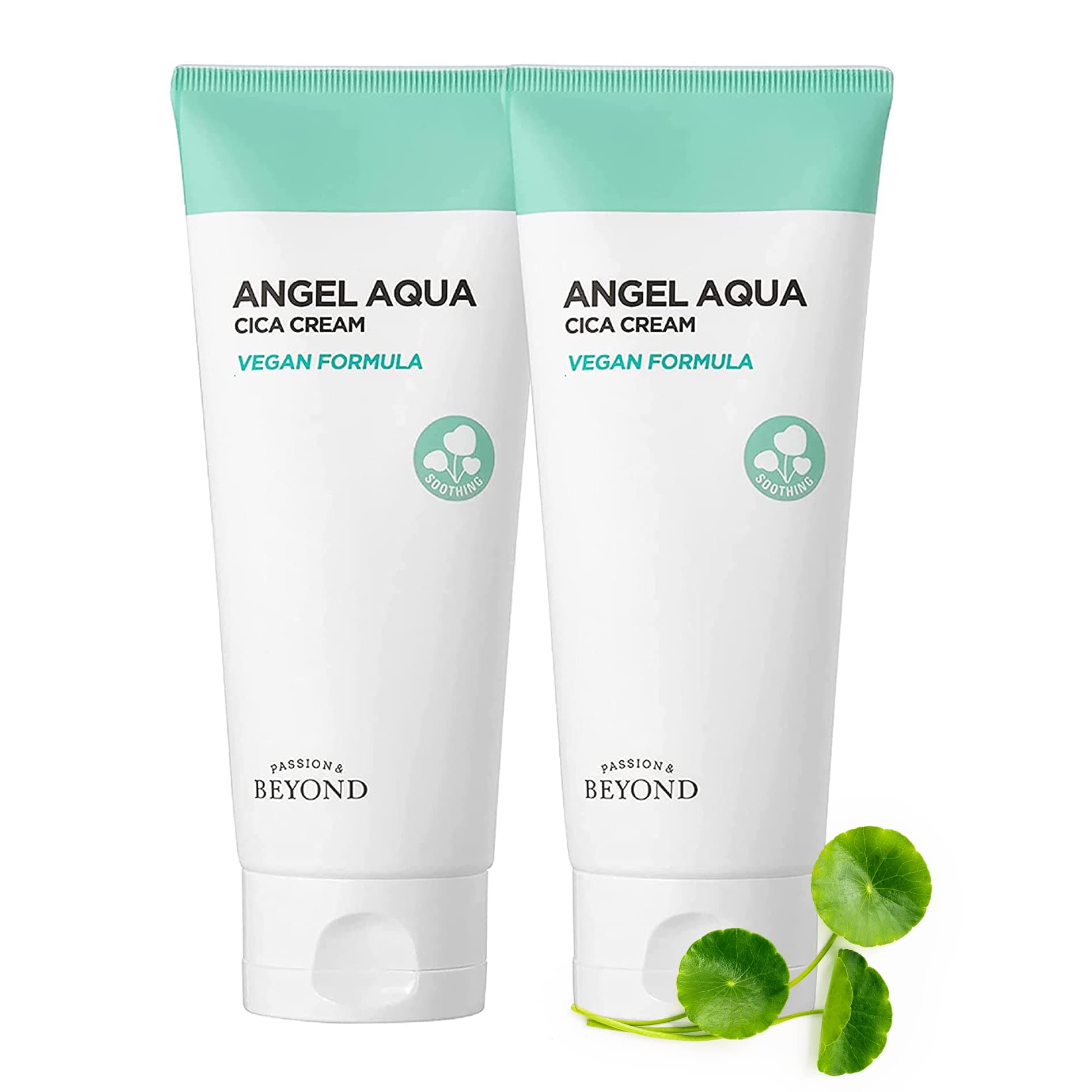 BEYOND Korean Cica Cream Moisturizer Gift set (2 PACK) - Mild Soothing Moisturizer, Wild Chervil Extract, Niacinamide - Hydration & Light Cream