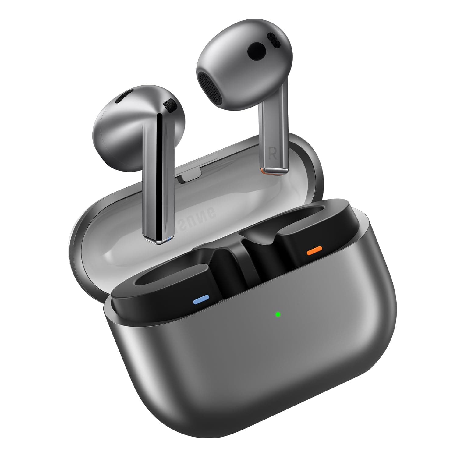 Galaxy Buds3, Silver, Wireless Bluetooth Earbuds with Adaptive EQ/ANC, Hi-Fi Sound, 360 Audio (UAE Version)