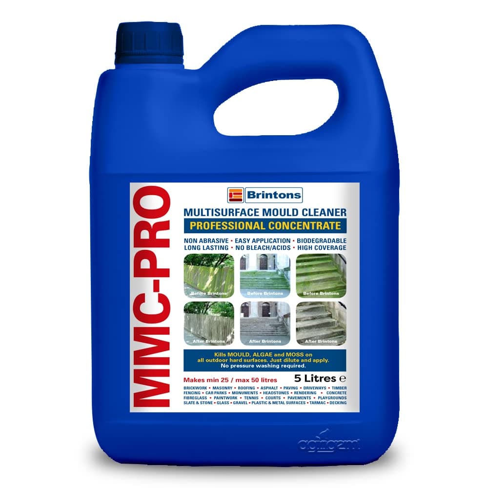 MMC Pro Hard Surface & Patio Cleaner, Biocide - 5L