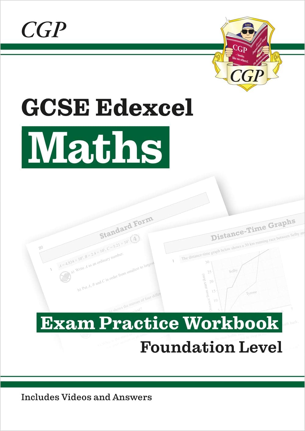 GCSE Maths Edexcel Exam Practice Workbook: Foundation - includes Video Solutions and Answers: for the 2026 and 2027 exams