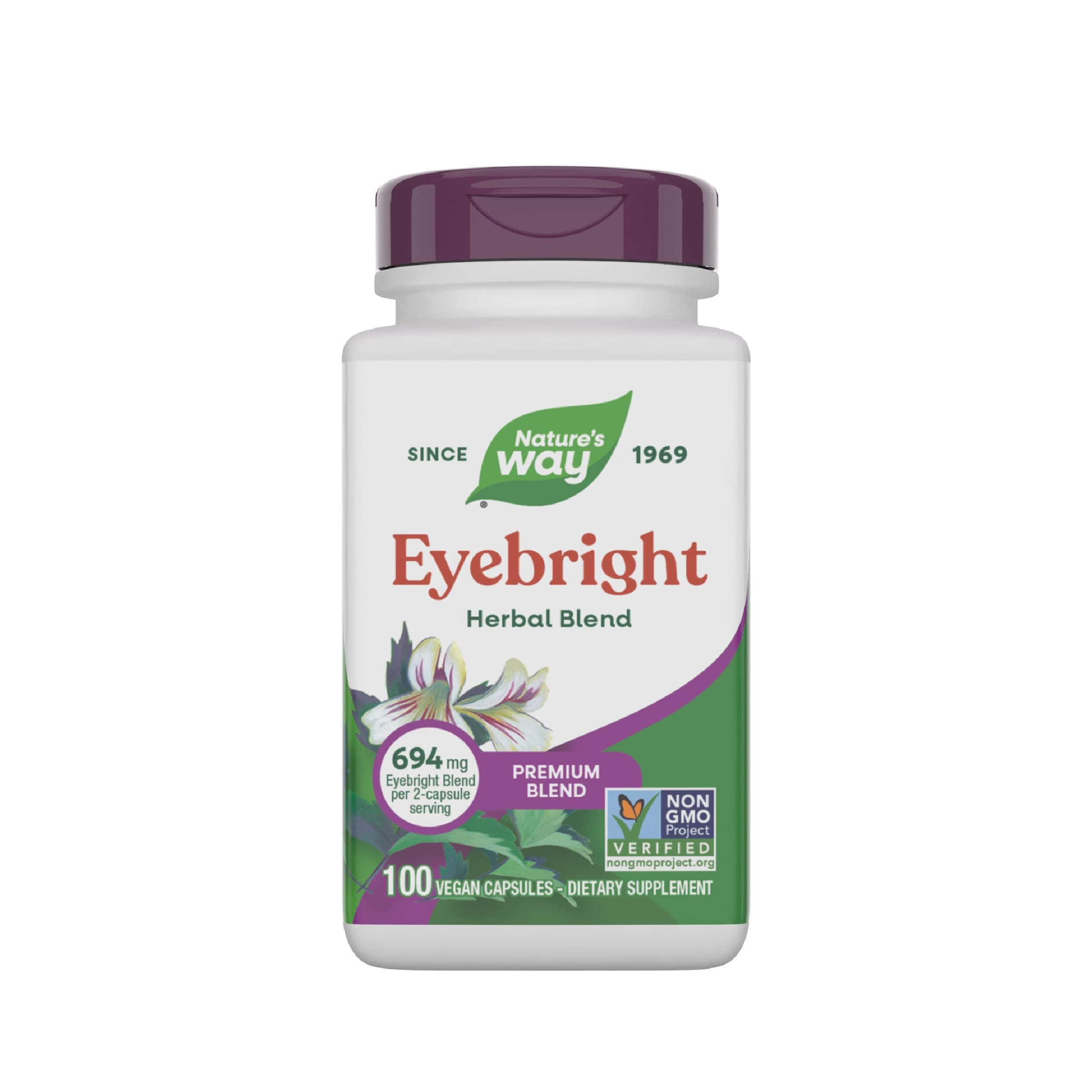 Nature's Way Herbal Eyebright Capsule (100 Pieces)