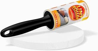Lint Remover for Clothes - Sticky Lint Roller for Clothes, Furniture, Wool, Coat, Car Seats, Carpet, Fabric, Dust Cleaner, Pet Hair Remover with 1 Handle & 1 Refill Total 60 Sheets & 1 Cover