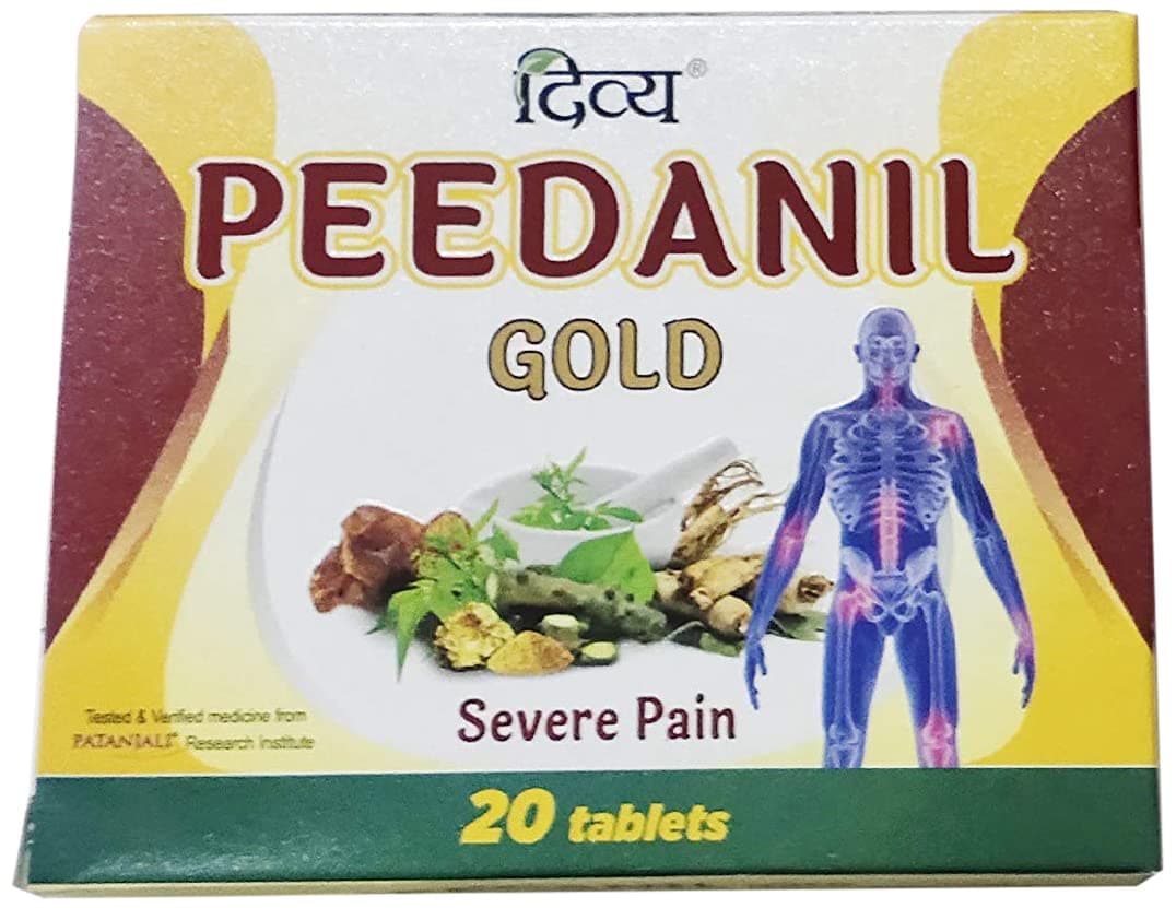Patanjali Ayurved Ltd Divya Peedanil Gold Tablet (60 TAB) - Pack of 3