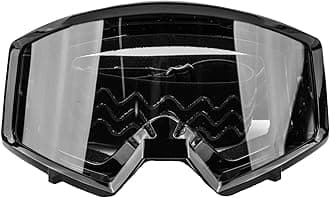 Typhoon Motocross Goggles Dirt Bike ATV Goggles Motorcycle Off Road Unisex Adult and Youth - Black