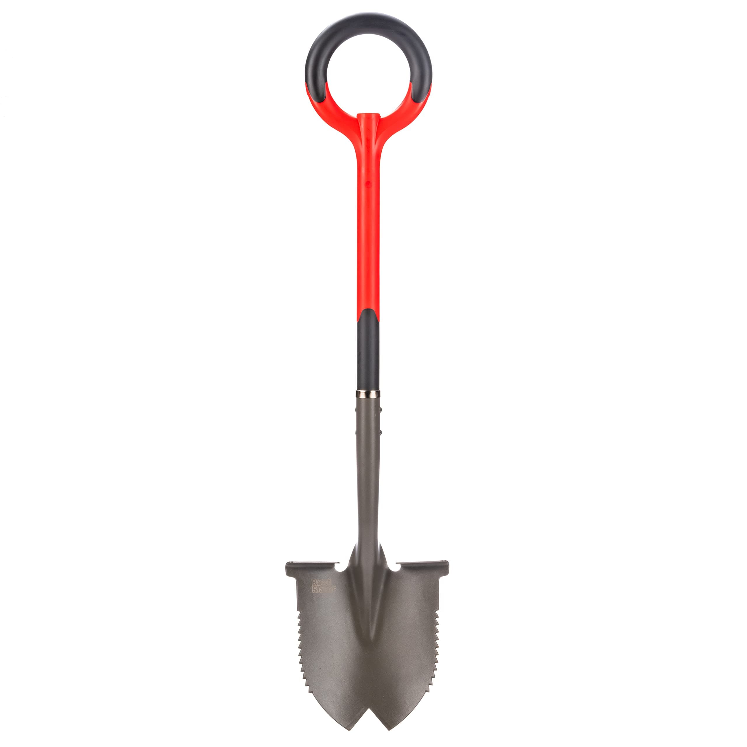 Radius Garden Root Slayer Root Spade Red Round Head Shovel