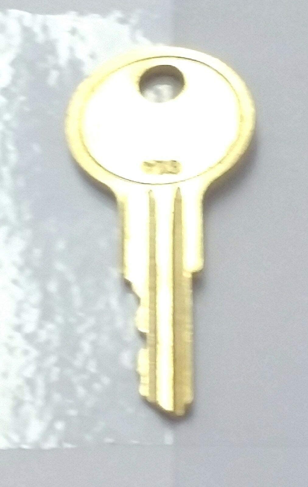 Zigzagmars Pet Paradise Creative 30829600 (Key# CH507), Replacement Key for Service Body/Toolbox Latch c