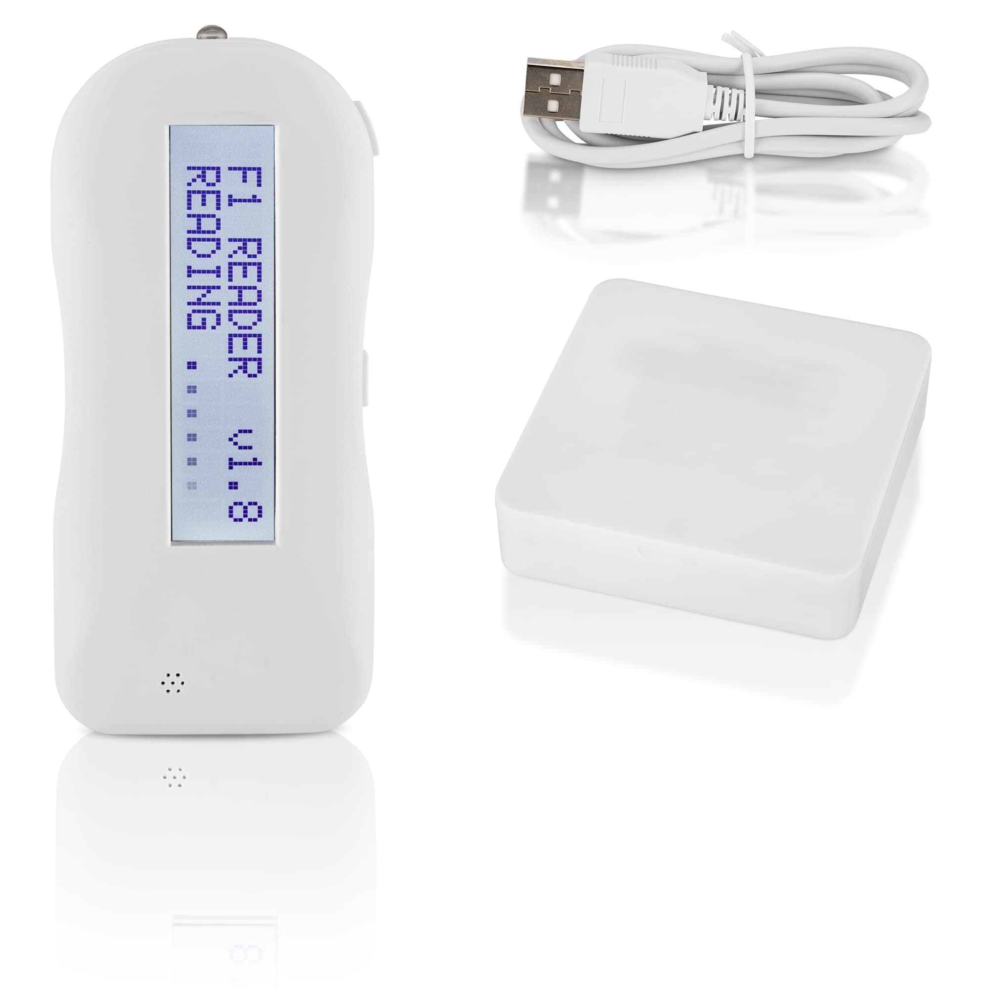 ISO 134,2 kHz RFID Chip reader Scanner F1 MINI for pet animal cat dog microchips transponders in case