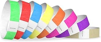 1,600 WristCo Tyvek Wristbands for Events 8-Color (200 Bands per) Variety Pack – Tamper-Proof Design Prevents Reuse – Premium-Grade Bracelets for Hospital & Medical ID, Party, VIP Identification