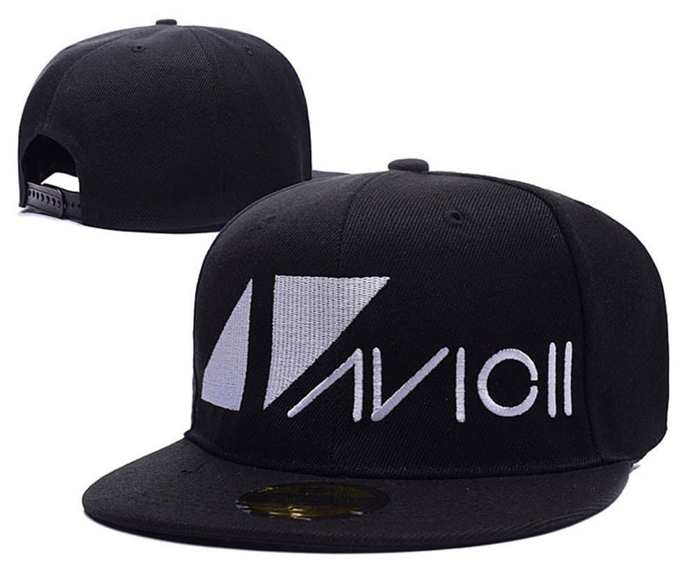 Avicii Logo Adjustable Snapback Embroidery Hats Caps