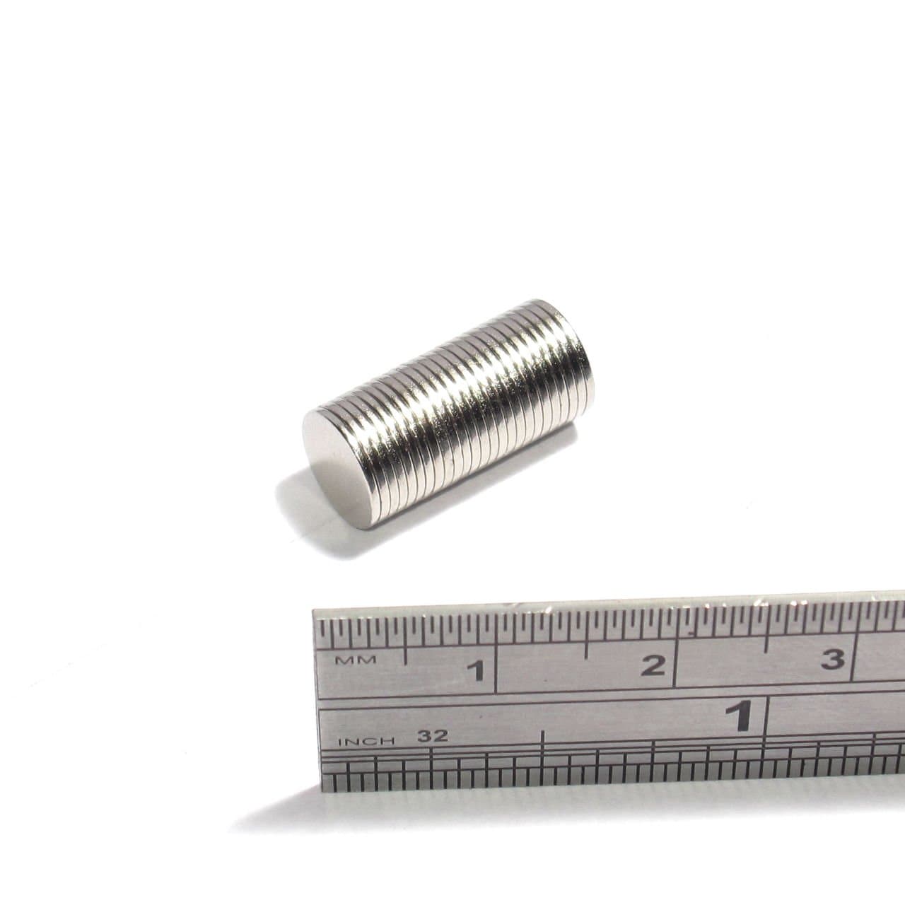 25 Thin Round Magnets 8x0.5 mm Neodymium Small Thin Round Disc 8mm dia x 0.5mm