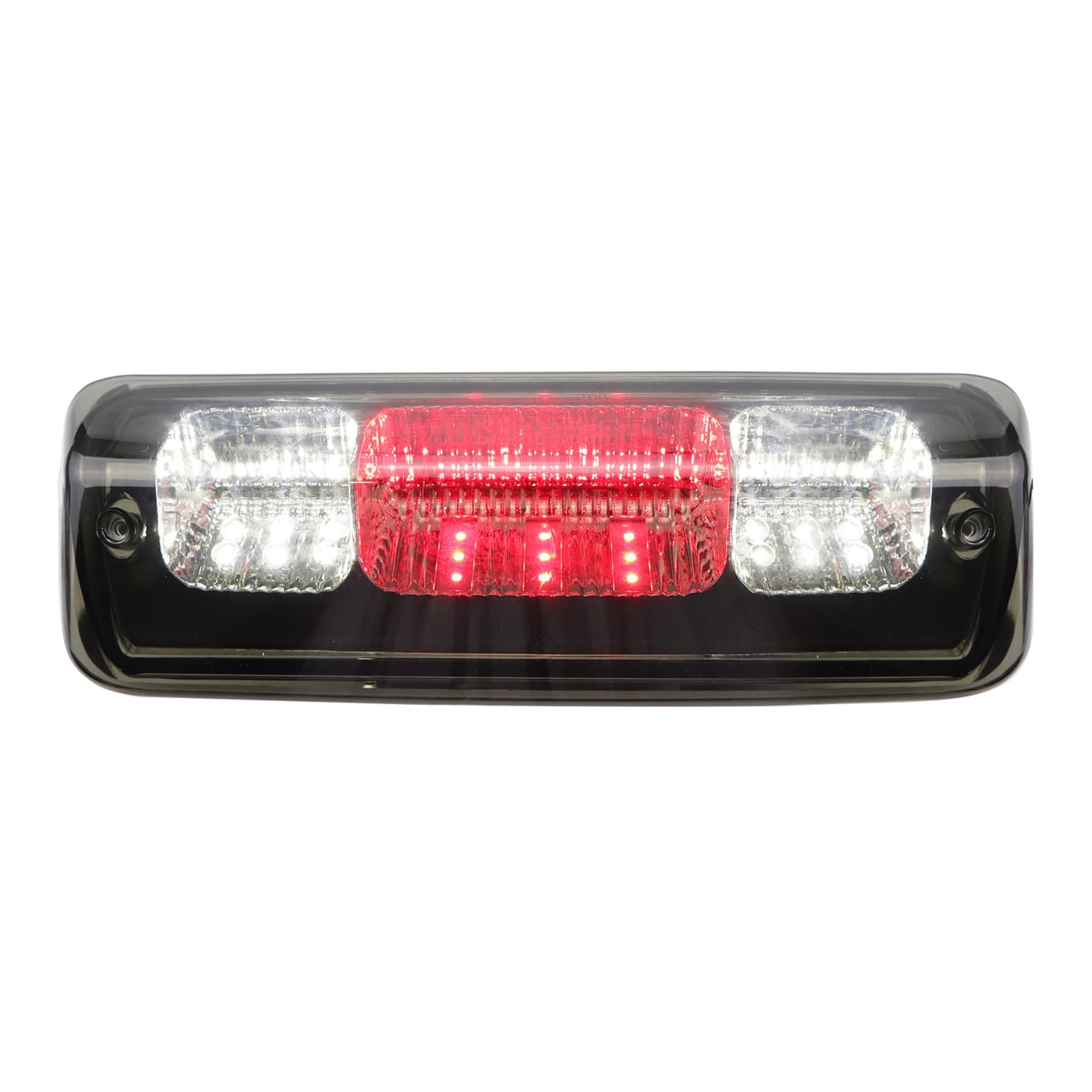 - LED 3rd Third Brake Light for 2004-2008 Ford F150, 2007-2010 Ford Explorer Sport, 2006-2008 Lincoln Mark LT Rear Cargo Lamp High Mount Center Stop light (Chrome Housing + Smoke Lens)