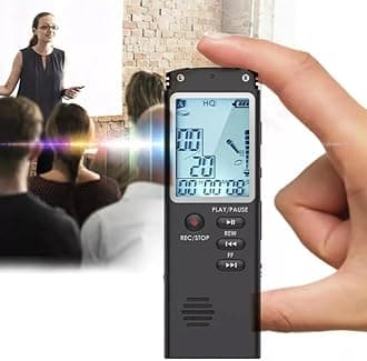 Ghost Hunting EVP recorder, 8GB Paranormal Equipment Spirit Digital Voice Box, Digital Voice Recorder, Mini Spy Professional Dictaphone Audio Recording With WAV,MP3 Player