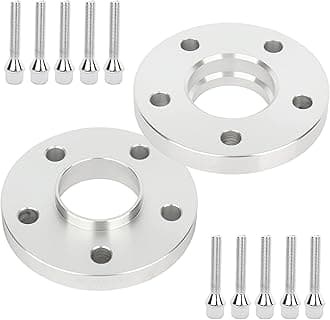 ECCPP 5 Lug 20mm Hub Centric Wheel Spacers 5x112mm to 5x112mm 2X Compatible fits for Mercedes Benz CLK350 CLK430 CLK500 CLK550 CLK55 66.6mm W/10 Lug Bolts 12x1.5