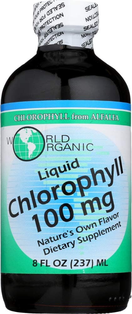 World OrganicChlorophyll 100 Mg 8 Oz 1 Ea
