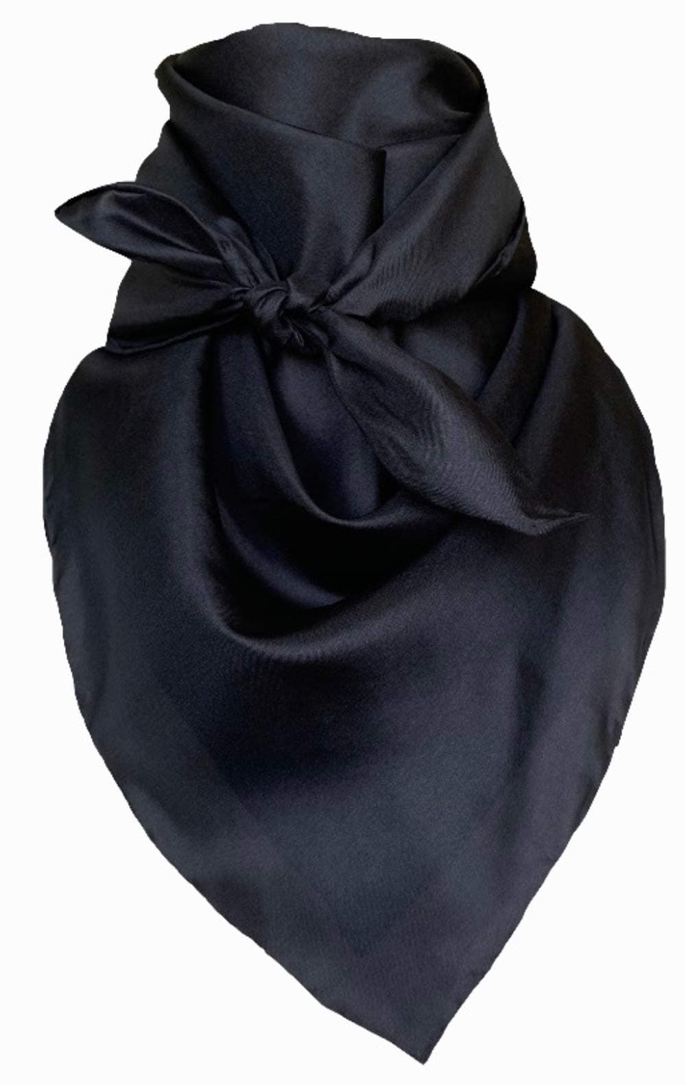 Wyoming TradersMen's Solid Lightweight Breathable Casual Regular Silk Scarf