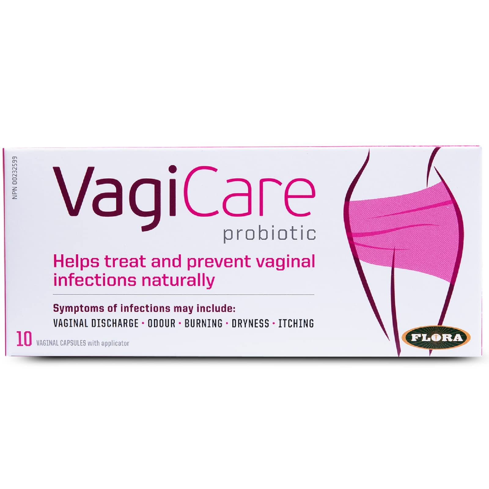 FLORA Vagicare Probiotic, 10 CT