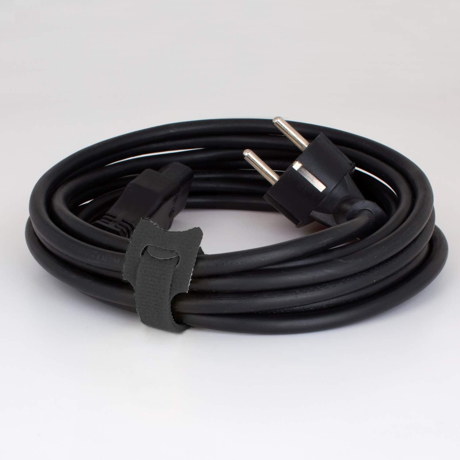 Cord Management & Cable Organizer - Cable Candy - Hook & Loop Black