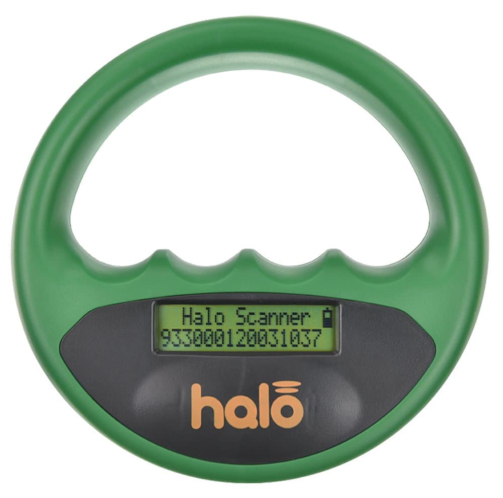 MICRO-ID Halo Green Pet Microchip Scanner, USB Cable, 1 Item, Green