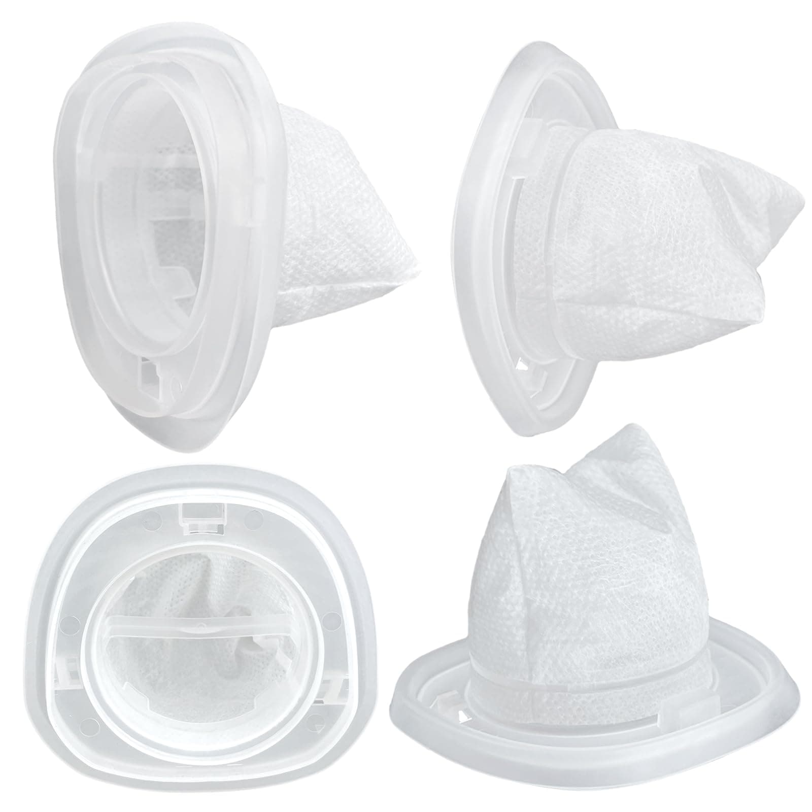 HNVCF10 Filter Replacement for Black and Decker Dustbuster Hand Vacuum HNVC115, HNVC215, HNVC220 Series, 4 Pack