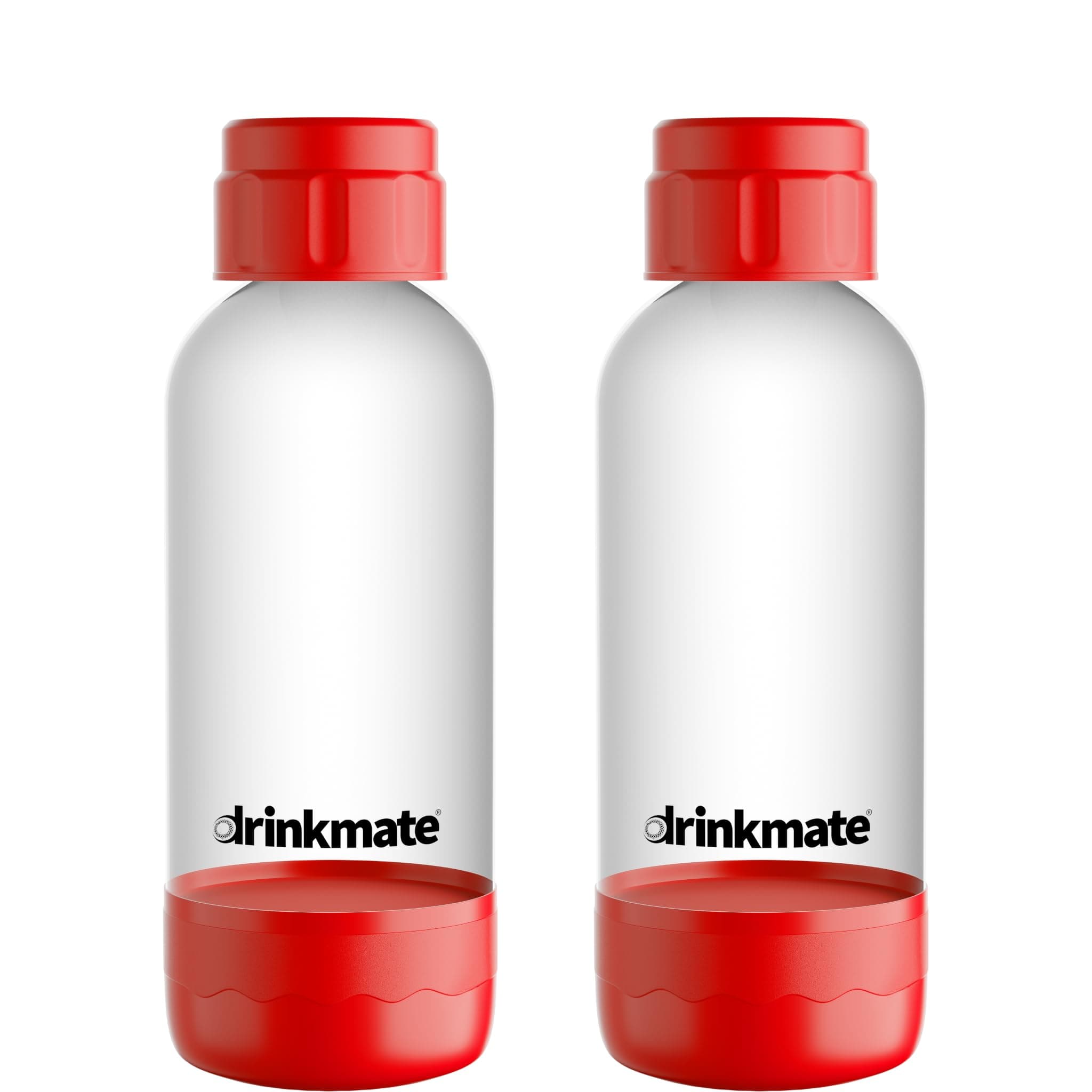 Carbonation Bottles (2 Pack) (0.5L, Red)