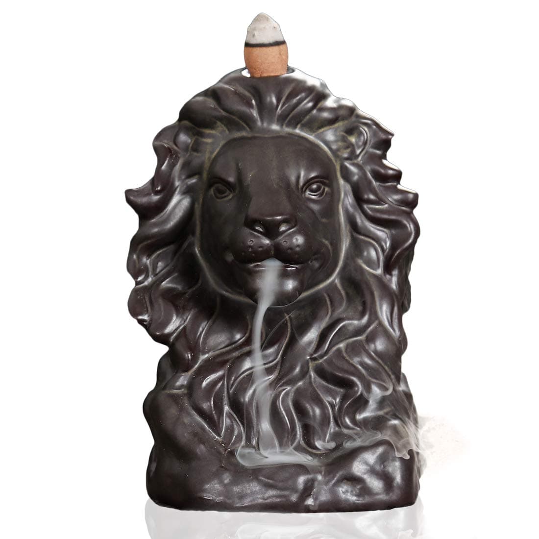 OWMMIZ Incense Burner Backflow Incense Burner with 30 PCS Backflow Incense Cones, Waterfall Incense Holders Home Decor Gift Decorations Statue Ornaments