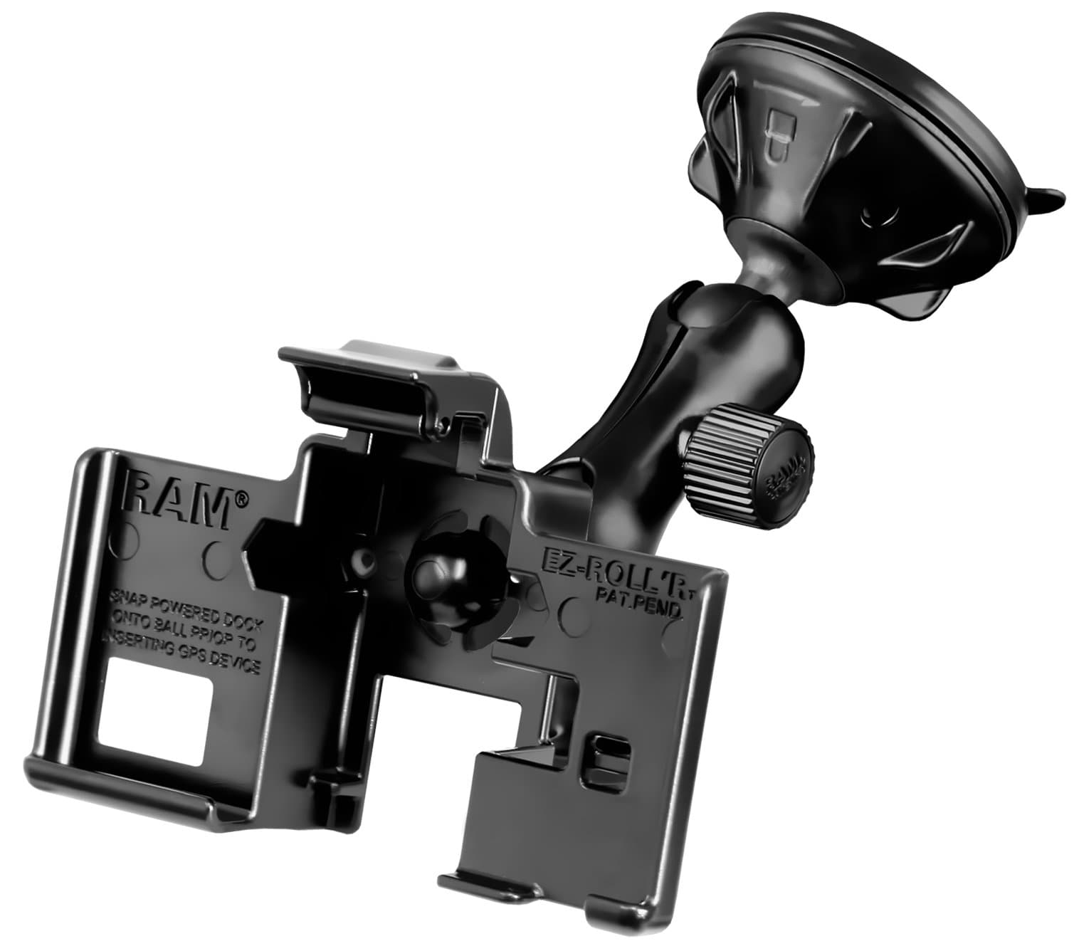 Ram Mount Composite Twist Lock Suction Cup Mount for the Garmin nuvi 3450, 3450LM, 3490LMT, 3750, 3760T, 3760LMT, 3790T and 3790LMT (Black)