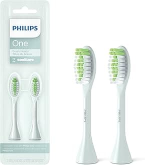 Philips One by Sonicare 2pk Brush Heads, Mint Blue BH1022/03