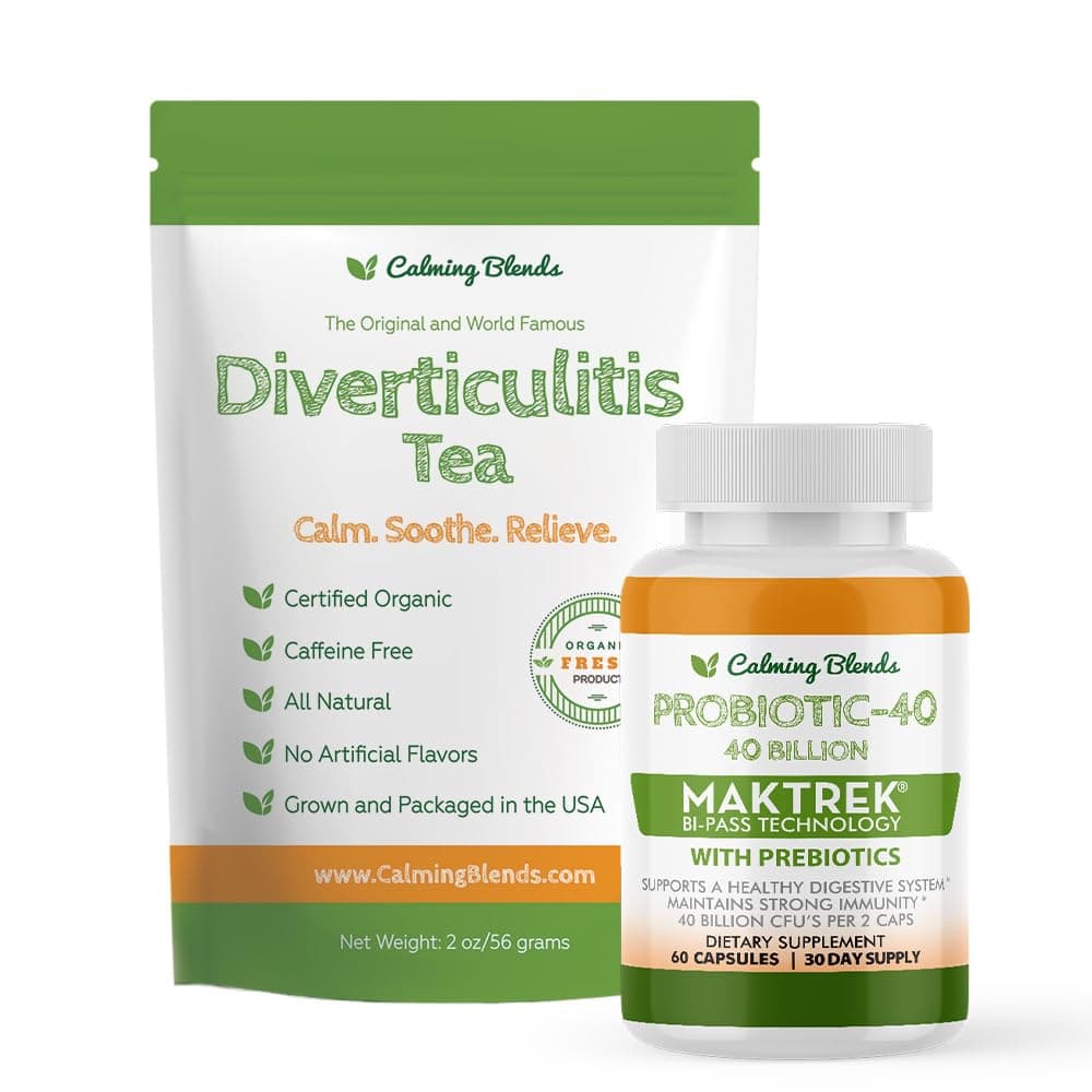 Diverticulitis Tea and Probiotic-40